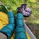 ROCK FRONT Hot Feet down socks and bivvy shoes photo