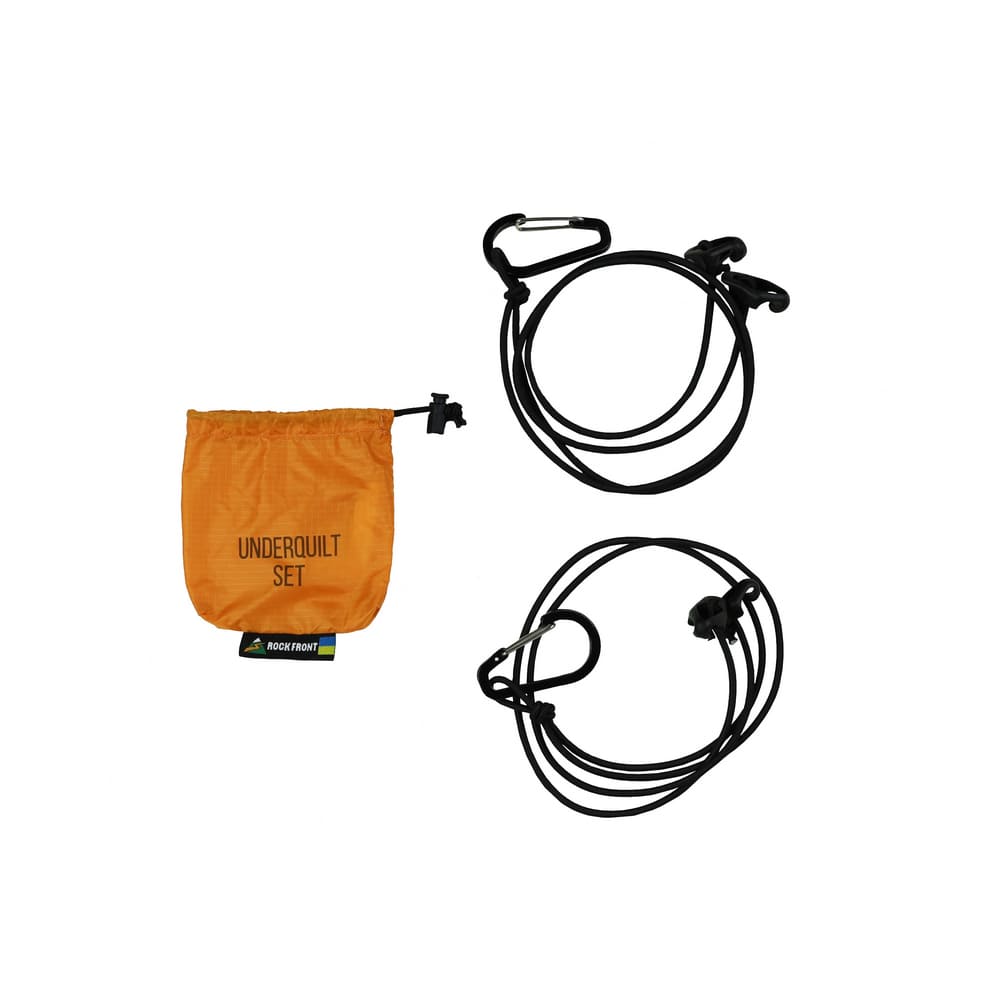 rock front underquilt set fastening system for underquilt ROCK FRONT Underquilt Set fasteners