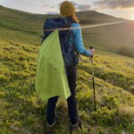 Tourist towel ROCK FRONT Hiker Towel green - photo