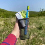 Tourist towel for hiking ROCK FRONT Hiker Towel - photo