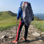 Tourist towel ROCK FRONT Hiker Towel grey - photo