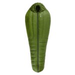 Winter down sleeping bag ROCK FRONT 800 3D Khaki with mustard - photo