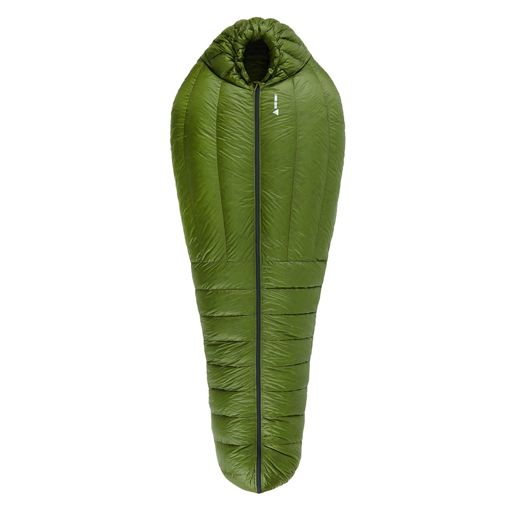 sleeping-bag-rock-front-1000-3d-1111 Winter down sleeping bag ROCK FRONT 800 3D Khaki with mustard - photo