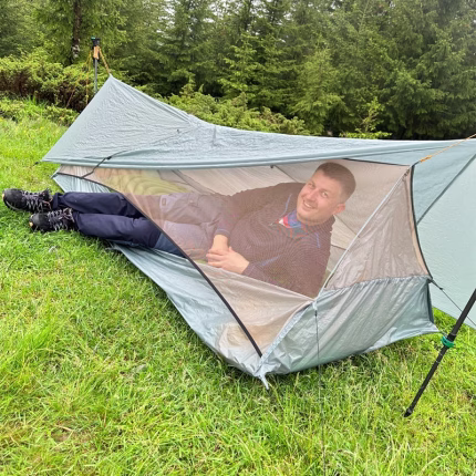 ROCK FRONT Dreamkeeper Solo single tent and Rain Ghost poncho tent - photo