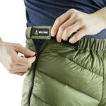 ROCK FRONT Fast&Light winter down insulated full zip pants for backpacking