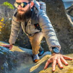 ROCK FRONT Nord mens down jacket with 800 fill power goose down