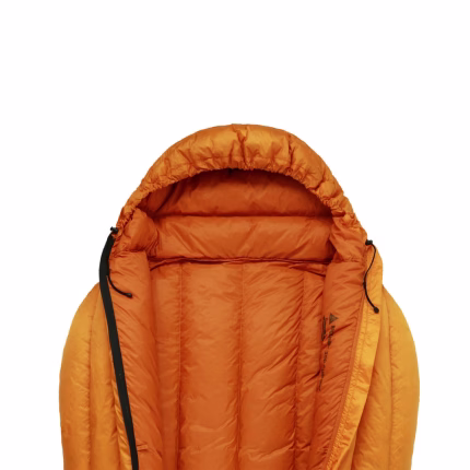 ROCK FRONT 350 Summer down sleeping bag hood