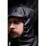 Ultralight outdoor rain jacket ROCK FRONT Rain Hoody hood