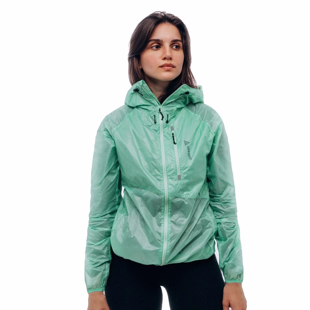rock front tl 3 women's windbreaker jacket for hiking and training mint ROCK FRONT TL 3 women's windbreaker jacket for hiking