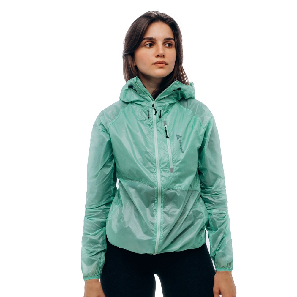 rock front tl 3 women's windbreaker jacket for hiking and training mint ROCK FRONT TL 3 women's windbreaker jacket for hiking