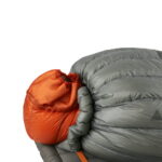 Winter backpacking down hood ROCK FRONT Snorkel Balaclava with 600 Ascetic UL quilt