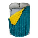 ROCK FRONT mat sheet for double sleeping mat with 450 Wide down blanket