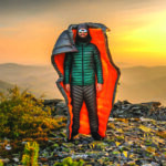 ROCK FRONT 400 Base UL backpacking down quilt mountains