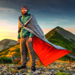 ROCK FRONT 400 Base UL backpacking down quilt Superman