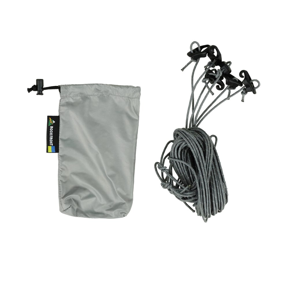 rock front guyline kit reflective grey ROCK FRONT Guyline Kit grey
