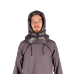 Levitate x ROCK FRONT Multiquilt down hood for quilt