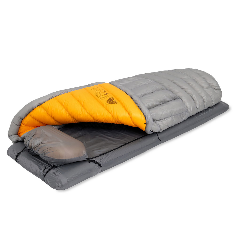 ROCK FRONT 450 Pro Ultralight down backpacking quilt system