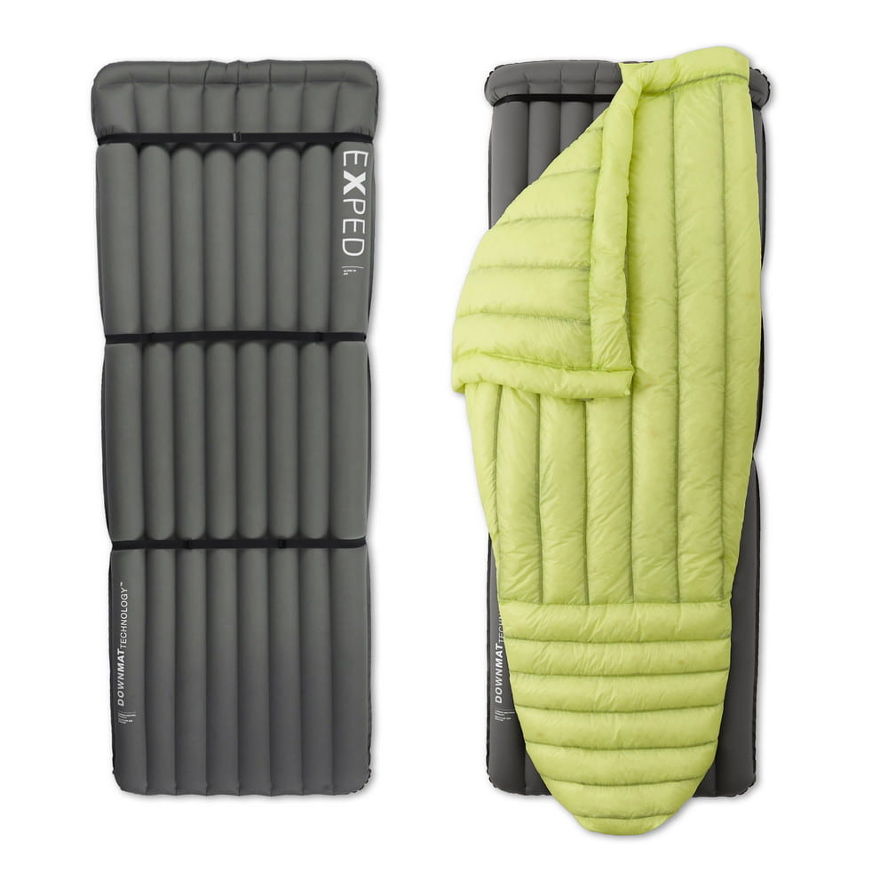 ROCK FRONT 250 Base UL Ultralight backpacking quilt with mat attachments